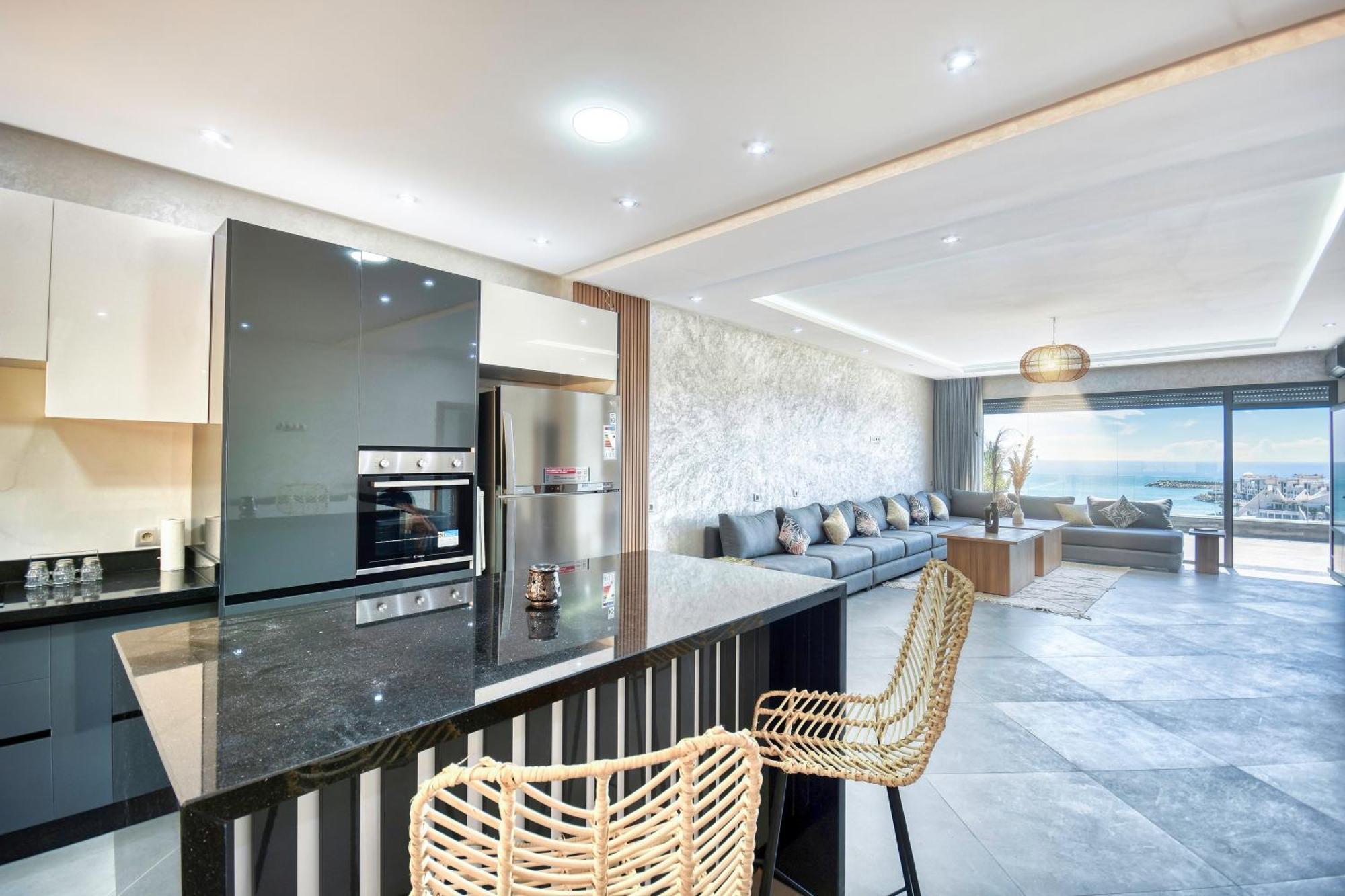 Luxury Seafront Appartement 6-7P 아가디르 외부 사진