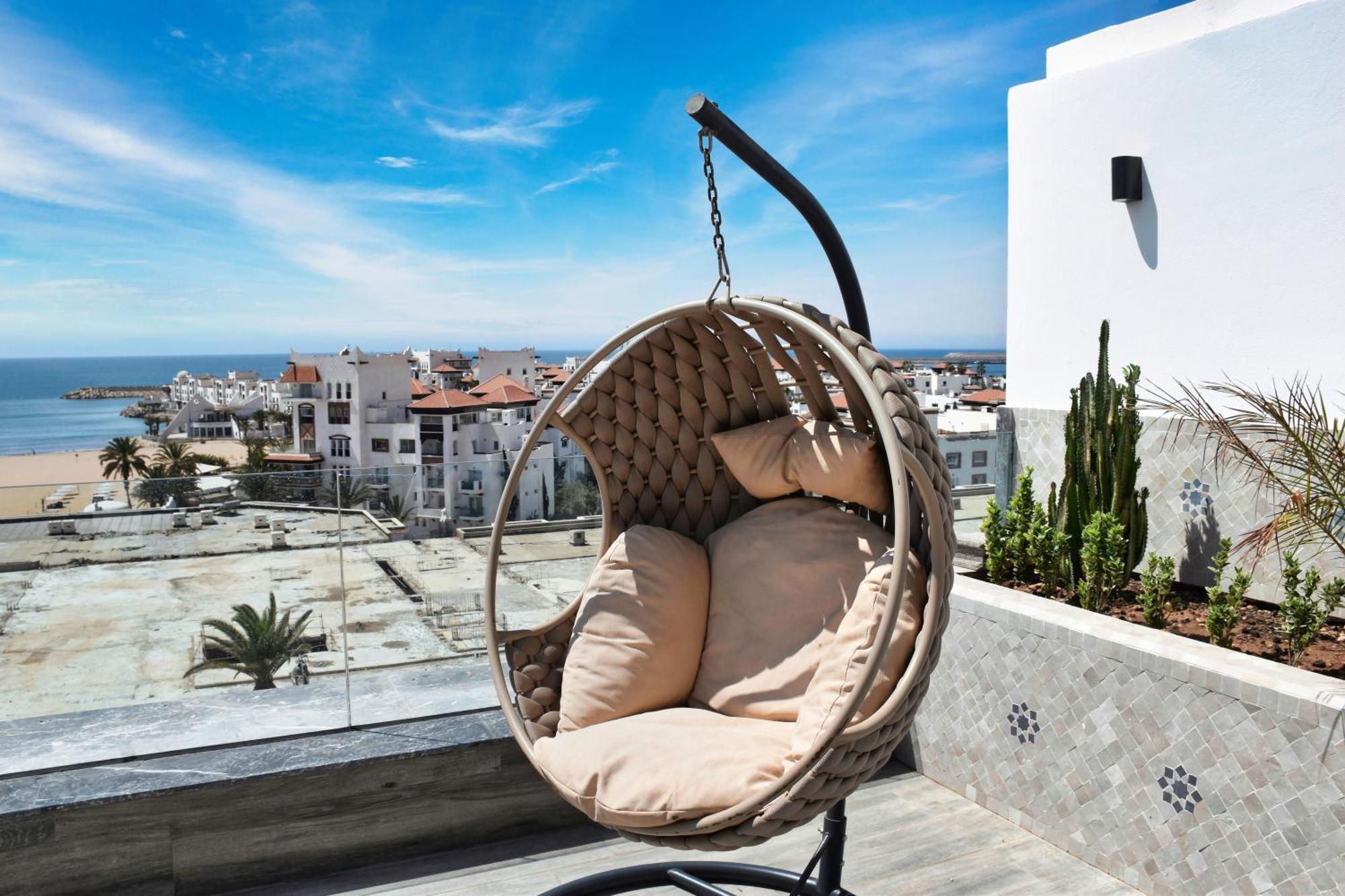 Luxury Seafront Appartement 6-7P 아가디르 외부 사진